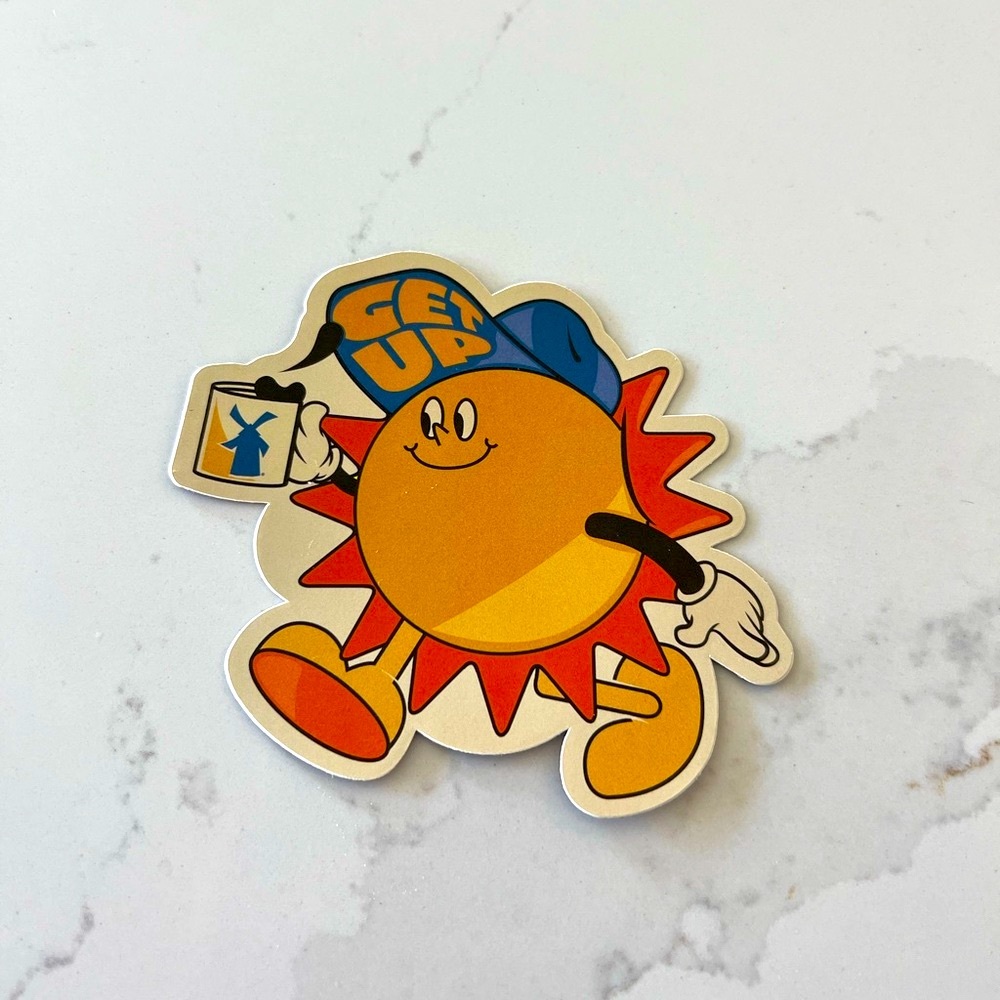 Dutch Bros Sun Sticker